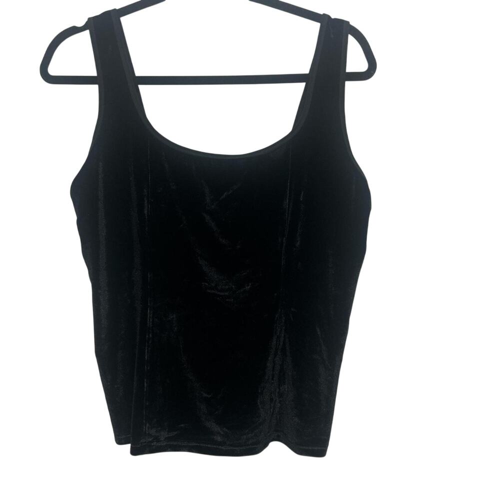 Kathleen Kirkwood Black Velvet Whimsygoth Corset Top Blouse Large